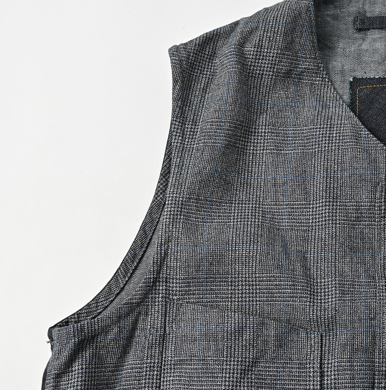 45R Yorimoku Cotton Tweed 908 Vest