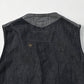 45R Yorimoku Cotton Tweed 908 Vest