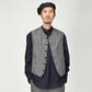 45R Yorimoku Cotton Tweed 908 Vest