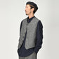 45R Yorimoku Cotton Tweed 908 Vest