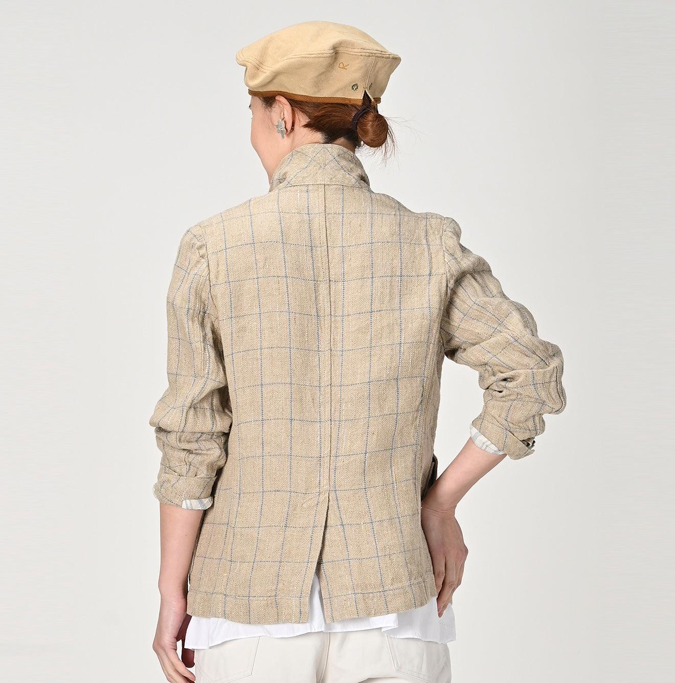 Linen Tweed 908 Blazer – 45R GLOBAL