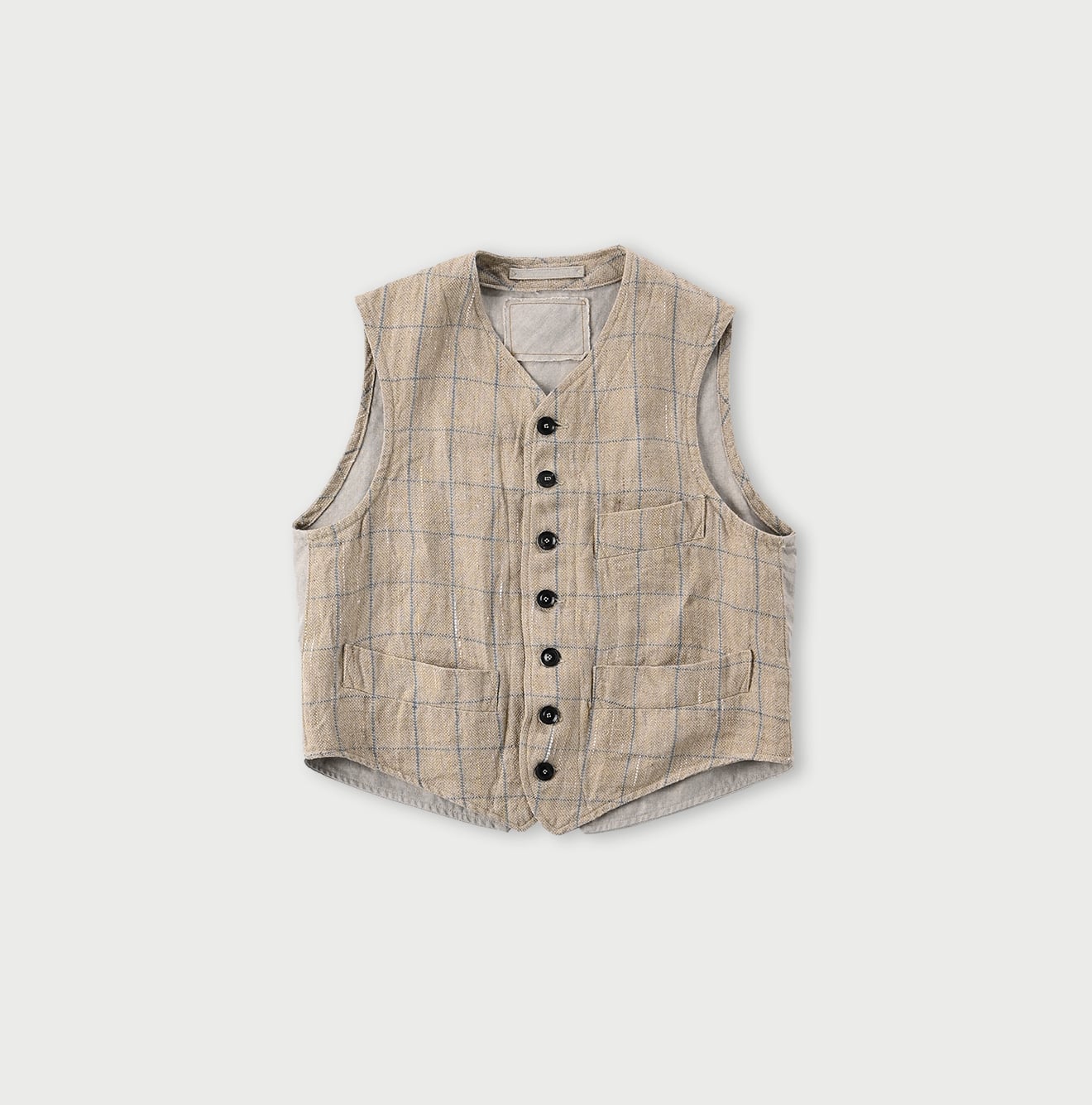 Linen Tweed 908 Vest