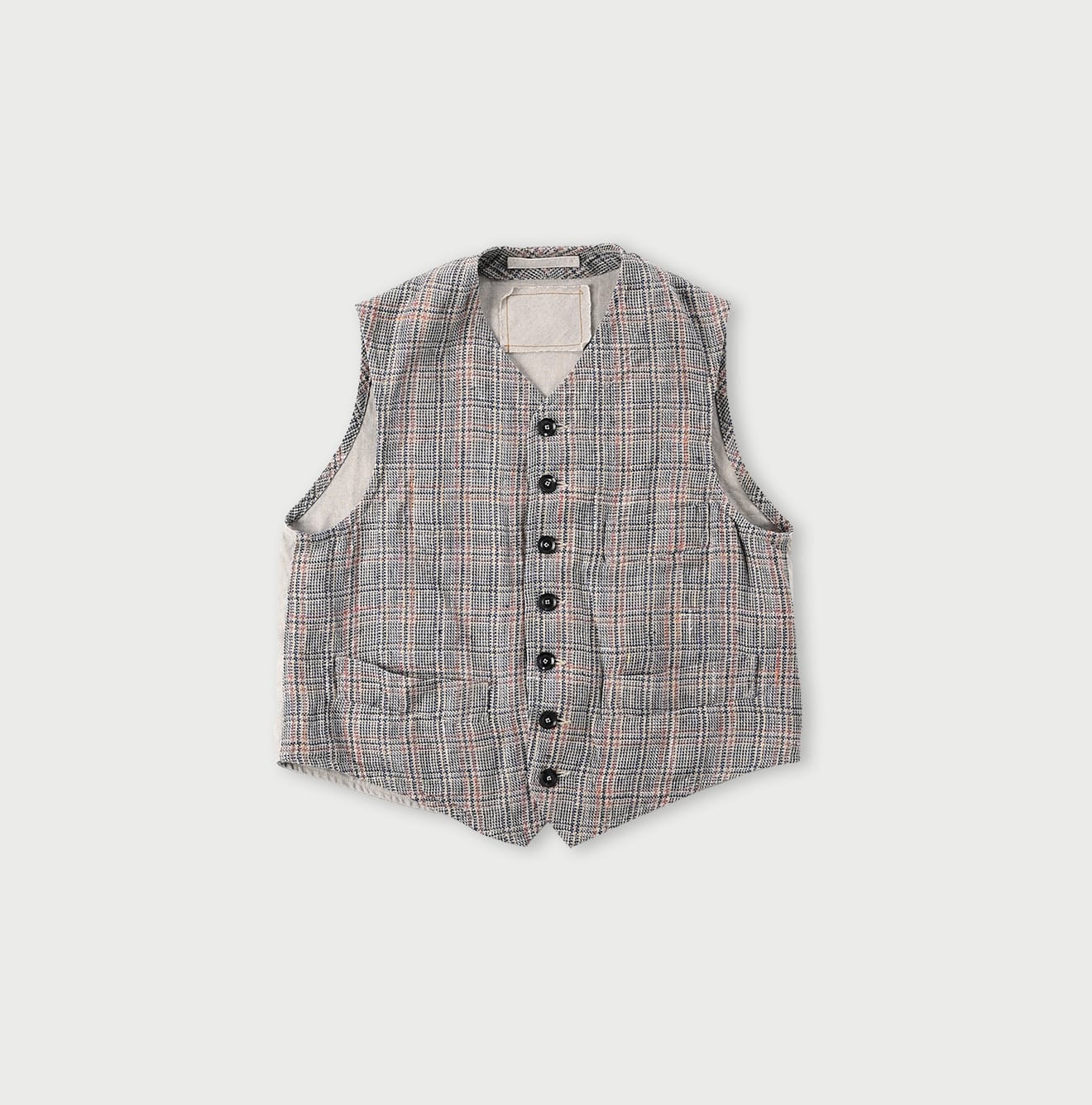 Linen Tweed 908 Vest