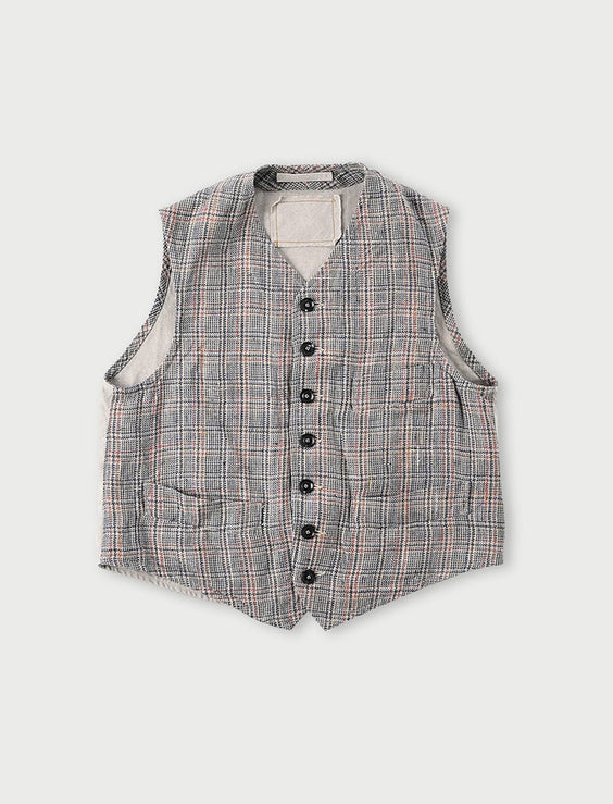 Linen Tweed 908 Vest