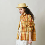 45R Madras 908 Um-Shirt (Plant-Dyed)