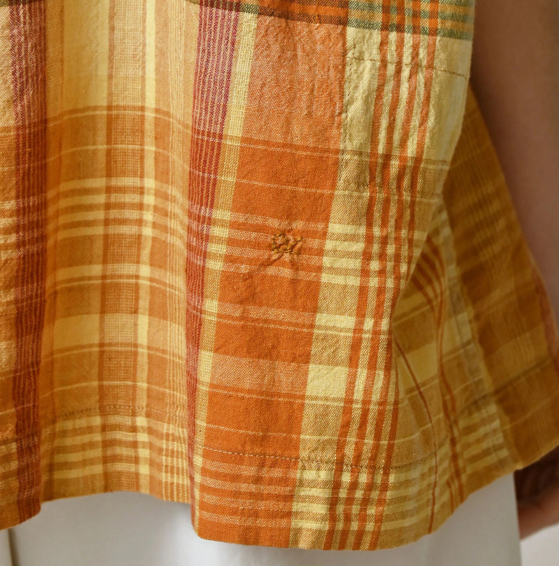 45R Madras 908 Um-Shirt (Plant-Dyed) - Image 16