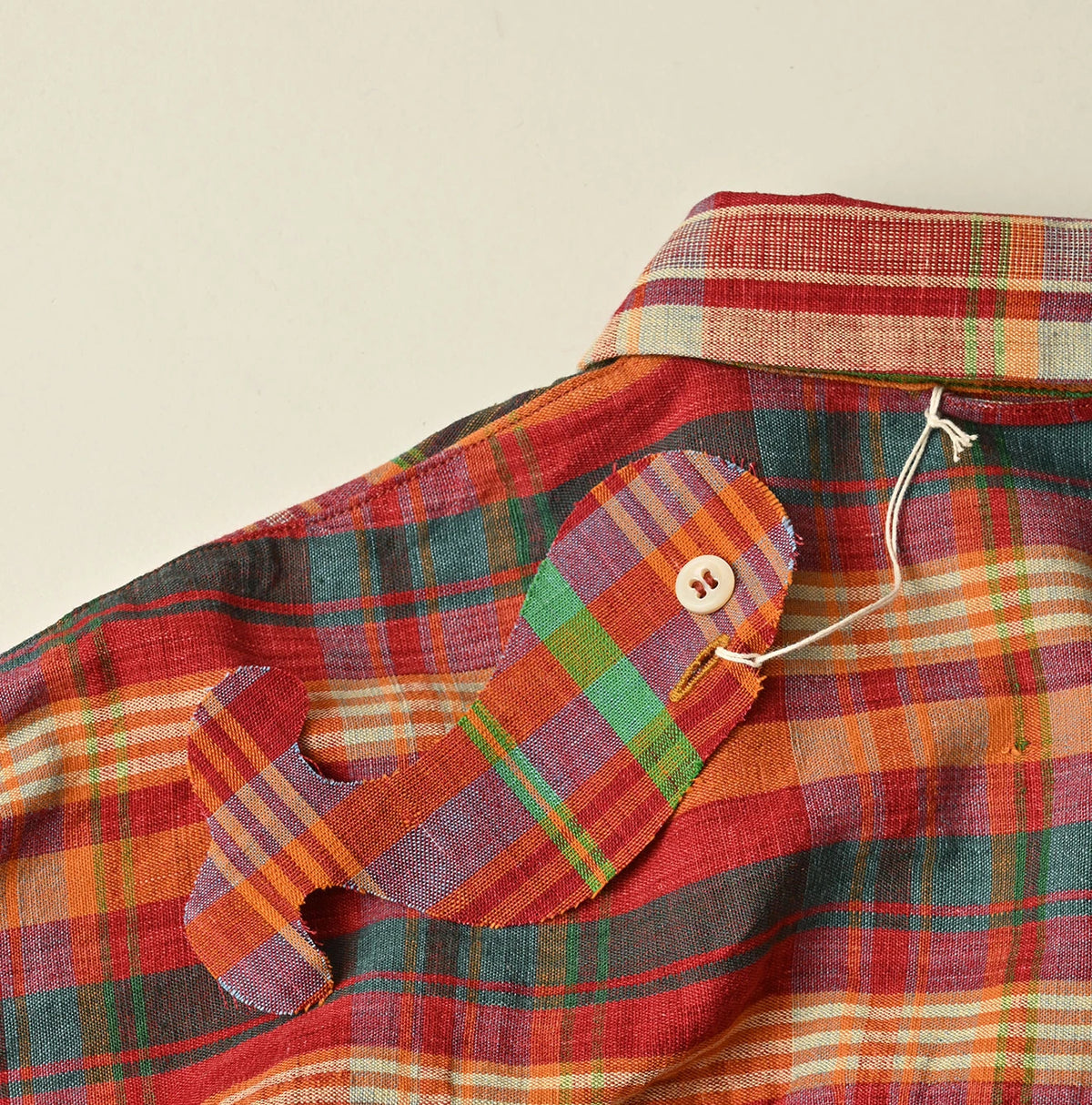 45R Madras 908 Um-Shirt (Plant-Dyed)