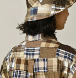 45R Linen Patchwork 908 Ocean Shirt