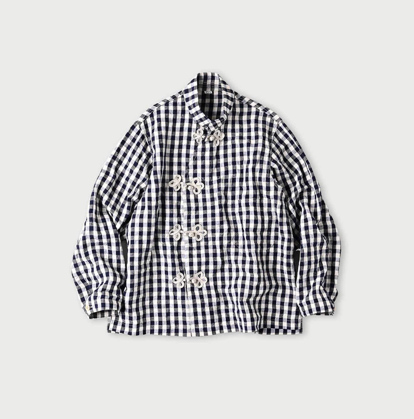 Dozume Linen 908 Clover Knot Shirt