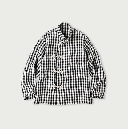 Dozume Linen 908 Clover Knot Shirt