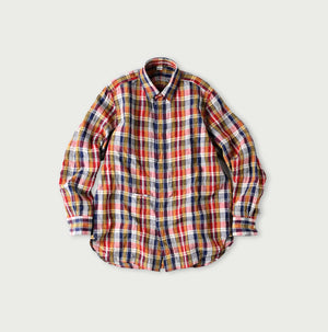 Linen Madras 908 Loafer Shirt