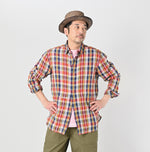 45R Linen Madras 908 Loafer Shirt
