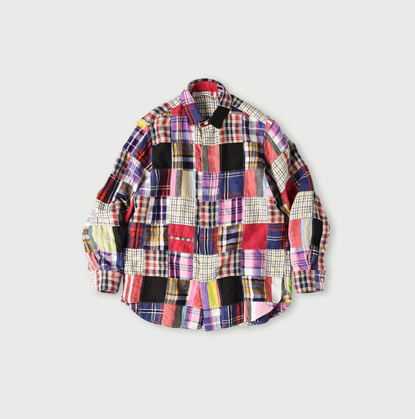 Linen Patchwork 908 Loafer Shirt