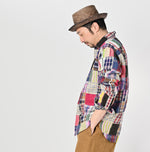 Linen Patchwork 908 Loafer Shirt