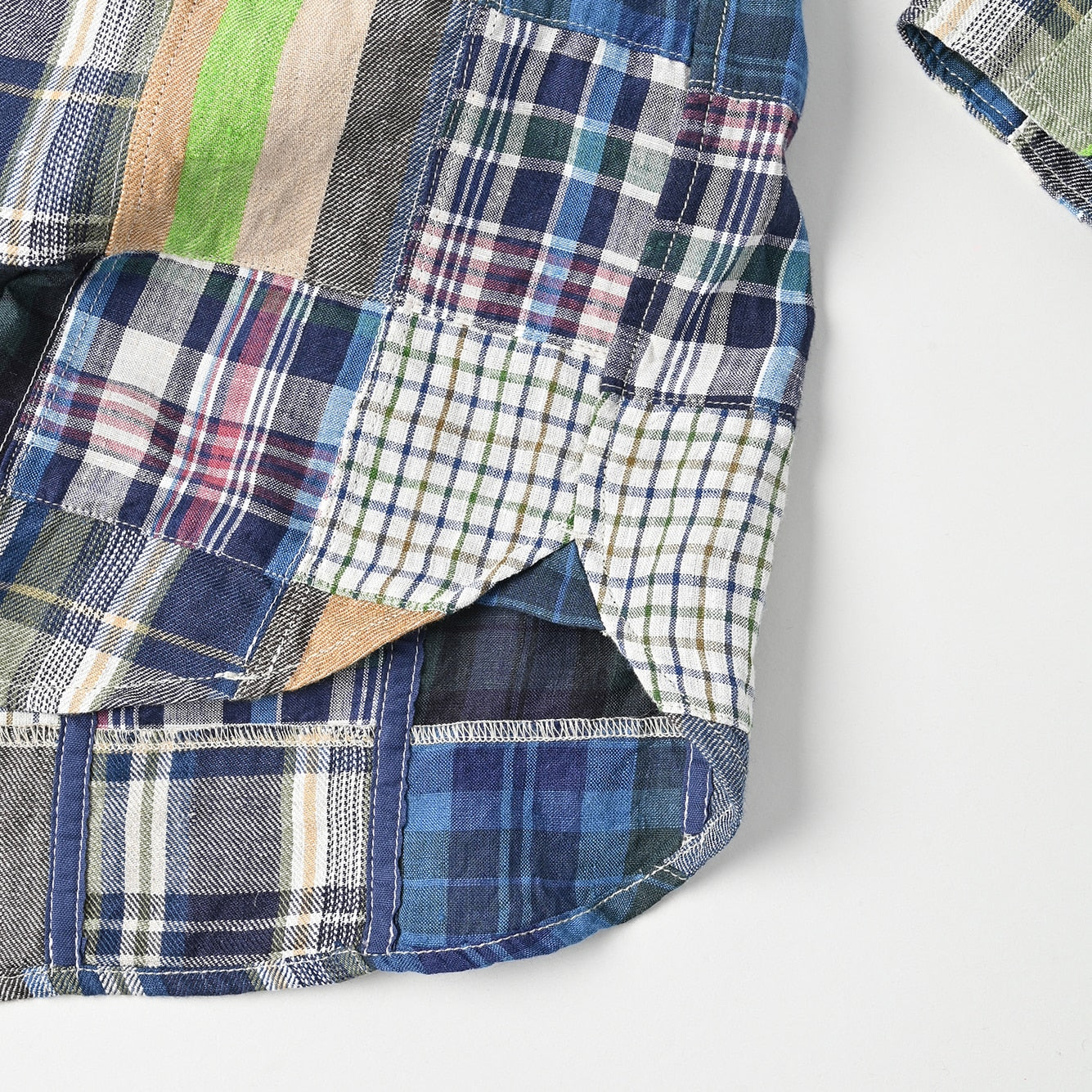 Linen Patchwork 908 Loafer Shirt