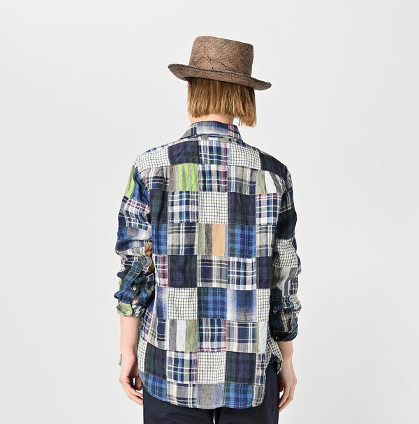 Linen Patchwork 908 Loafer Shirt