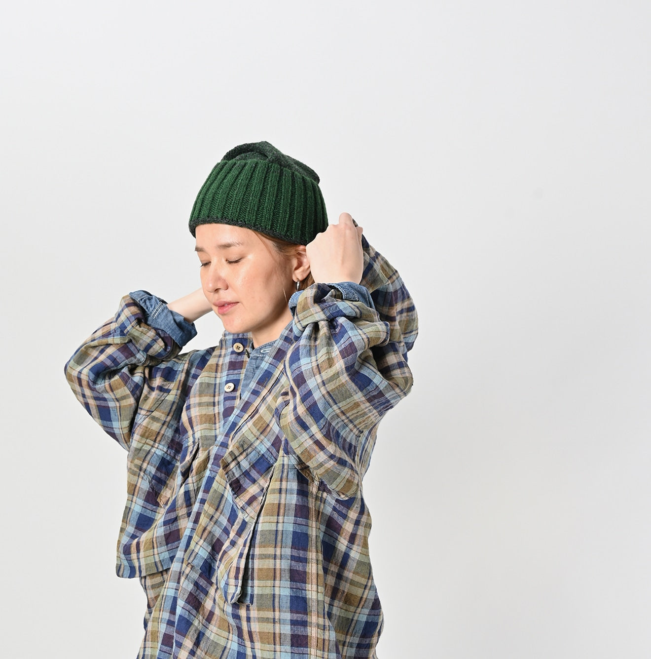 Linen Madras 908 Pullover Hoodie – 45R GLOBAL