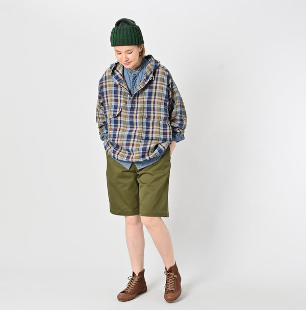 45R Linen Madras 908 Pullover Hoodie