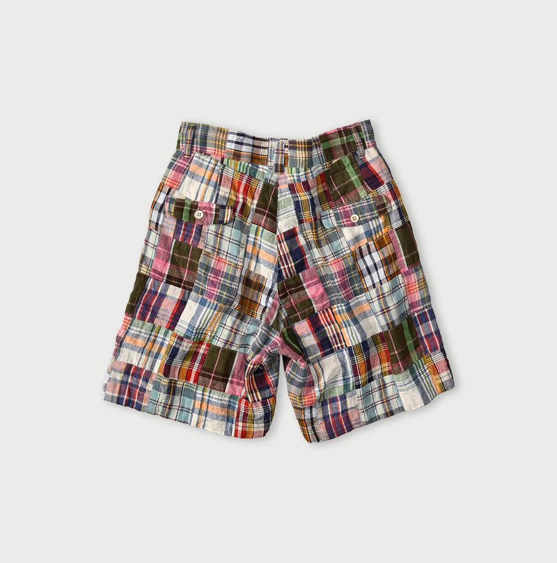 45R Linen Patchwork 908 Nimes Shorts - Image 16