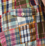 45R Linen Patchwork 908 Nimes Shorts