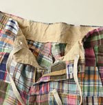 45R Linen Patchwork 908 Nimes Shorts