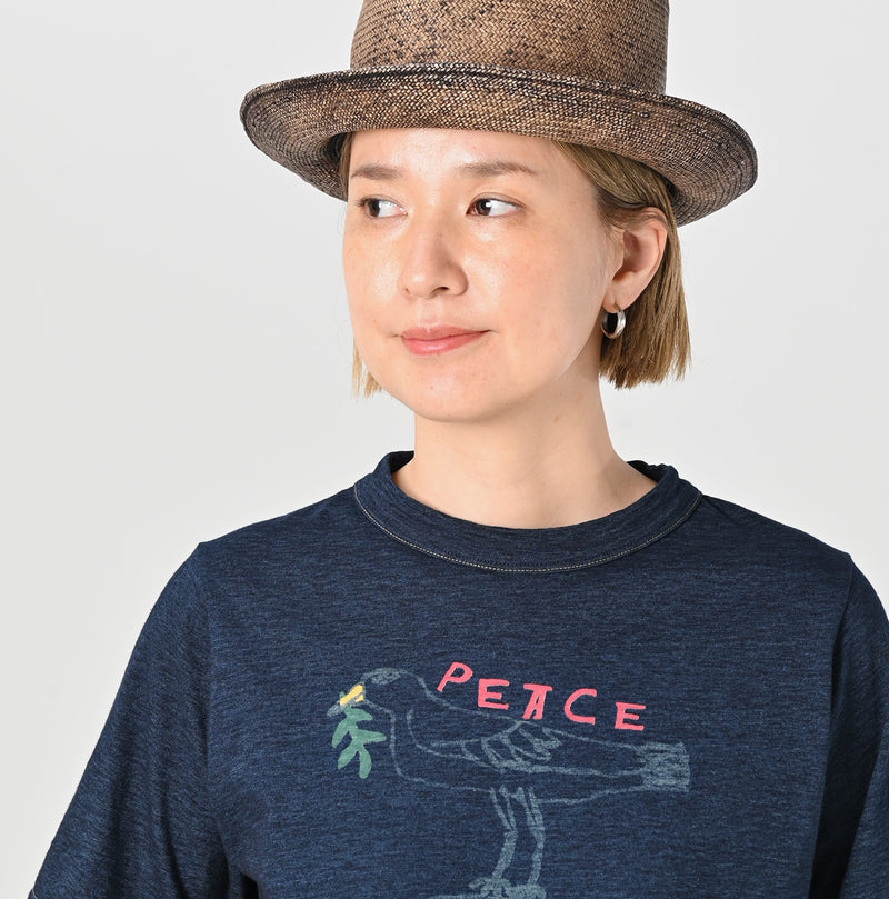 45R Indigo Peace Bird 908 45 Star T-shirt