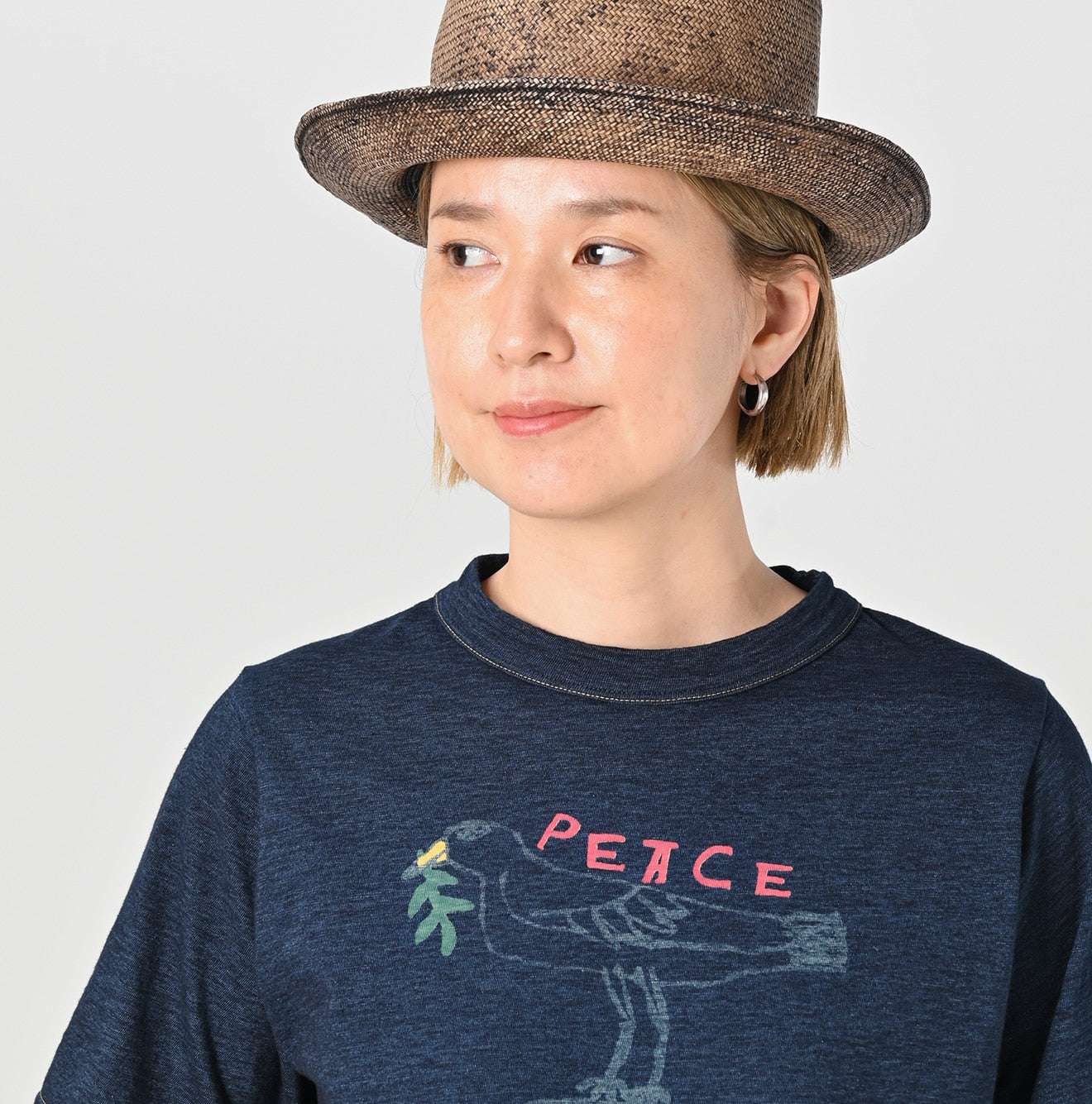 45R Indigo Peace Bird 908 45 Star T-shirt