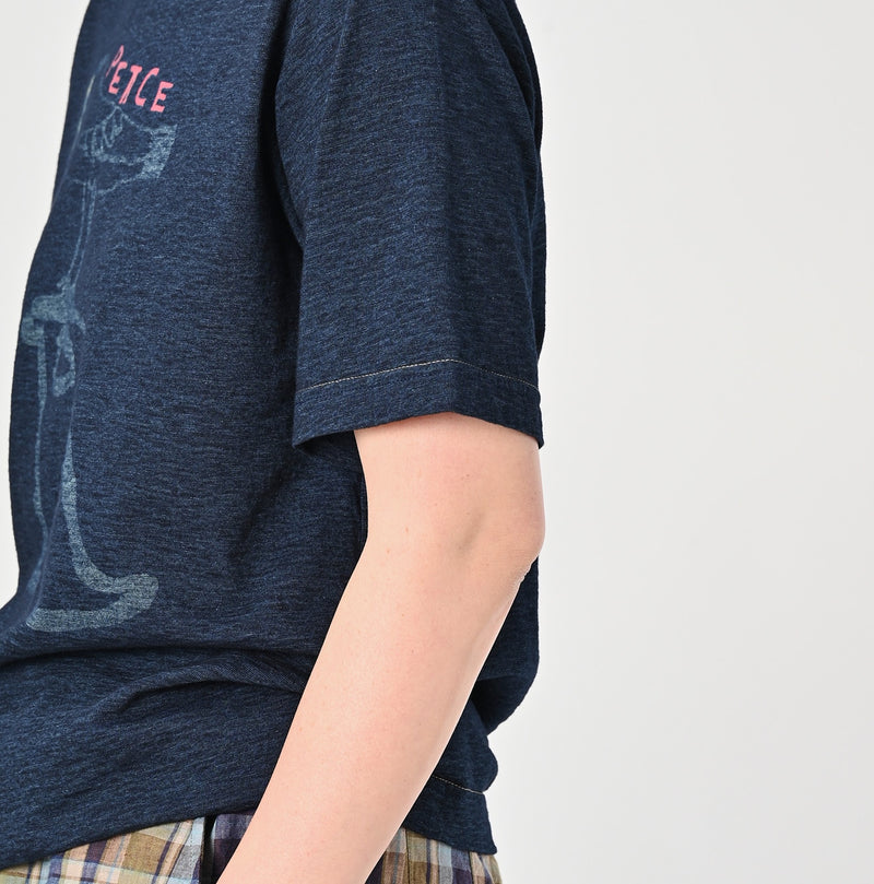 45R Indigo Peace Bird 908 45 Star T-shirt
