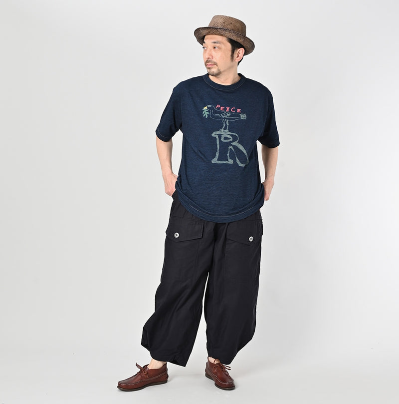 45R Indigo Peace Bird 908 45 Star T-shirt