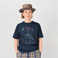 45R Indigo Peace Bird 908 45 Star T-shirt