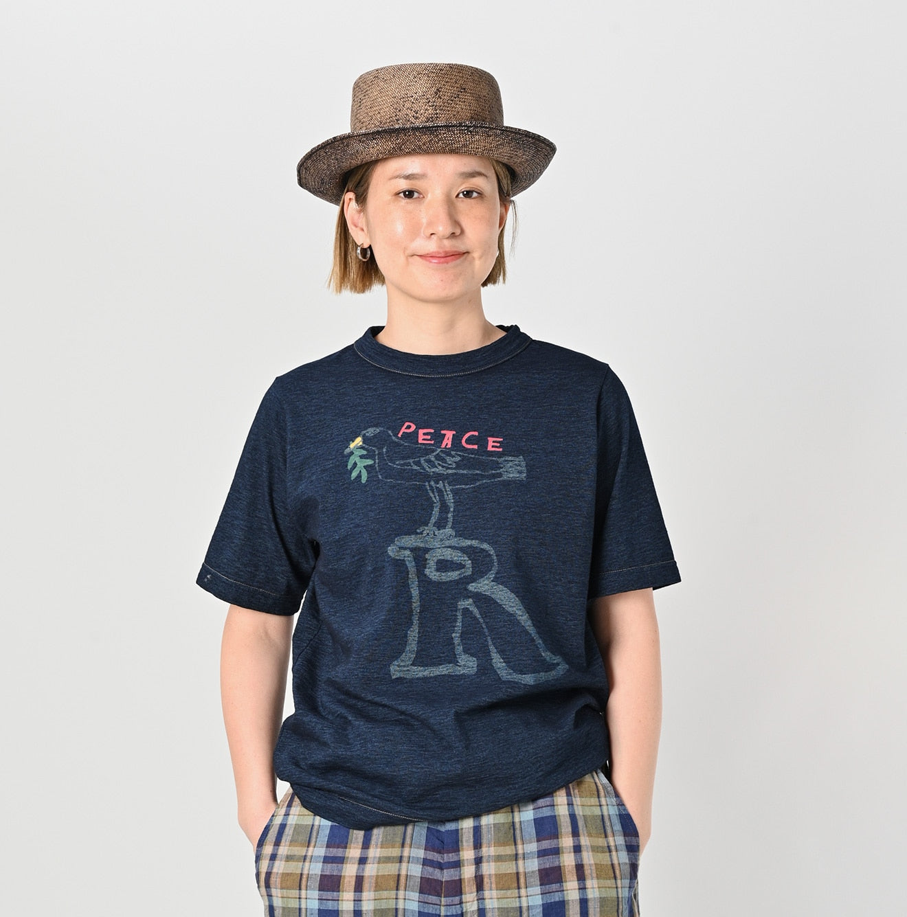 45R Indigo Peace Bird 908 45 Star T-shirt - Image 4