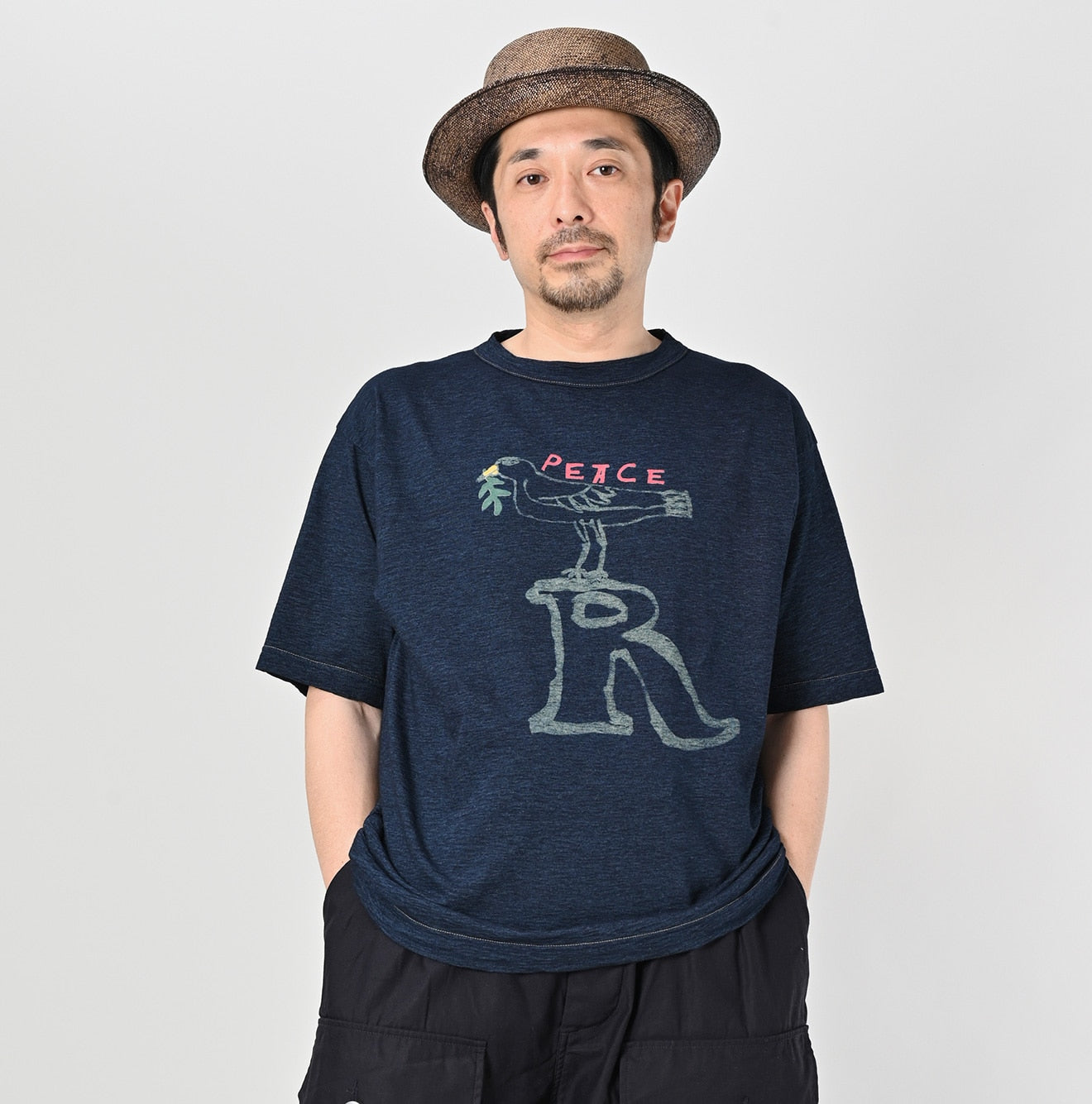 Indigo Peace Bird 908 45 Star T-shirt – 45R GLOBAL