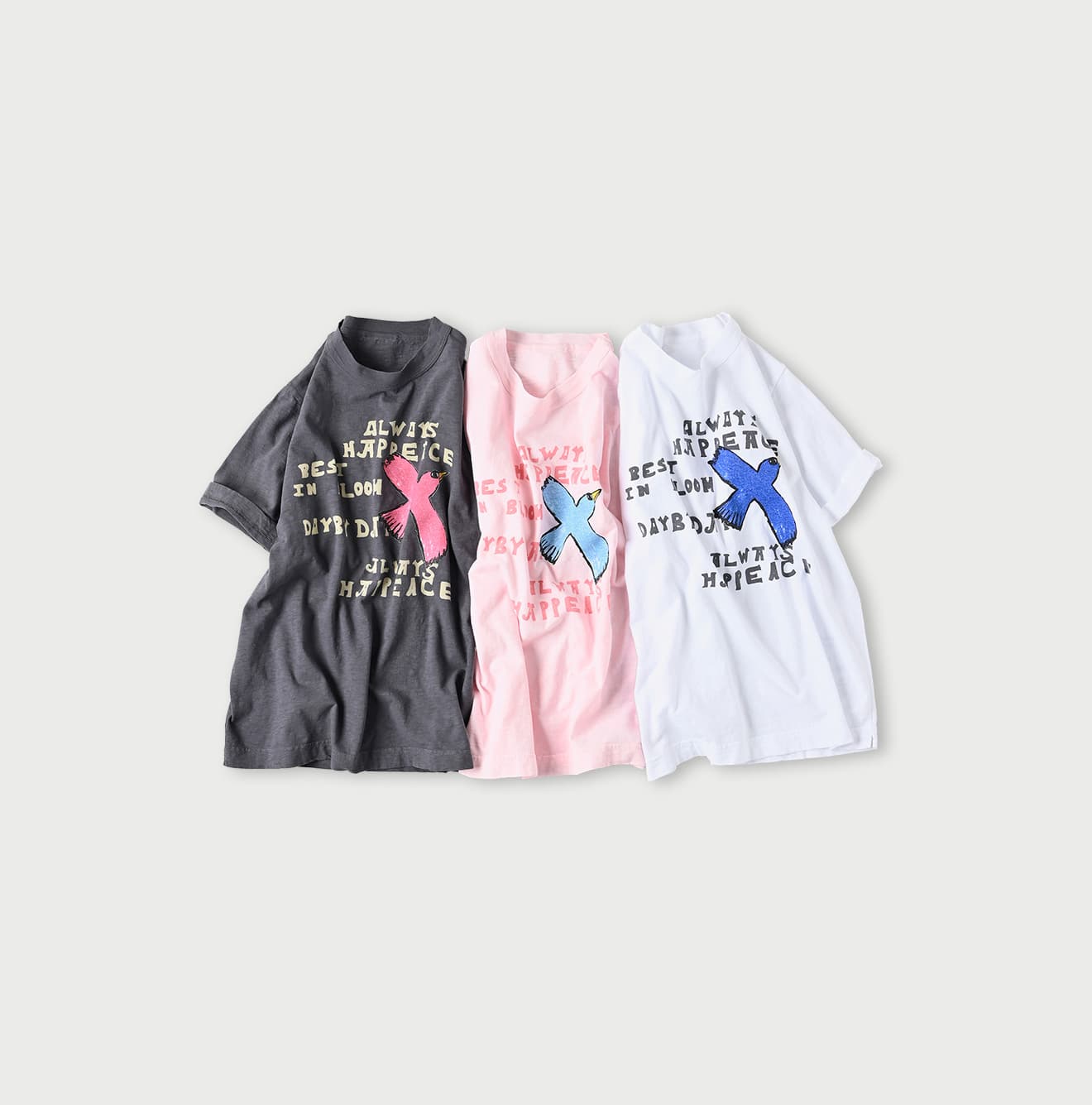 Blue Bird Letter 908 45 Star T-shirt