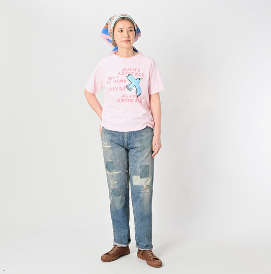 45R Blue Bird Letter 908 45 Star T-shirt
