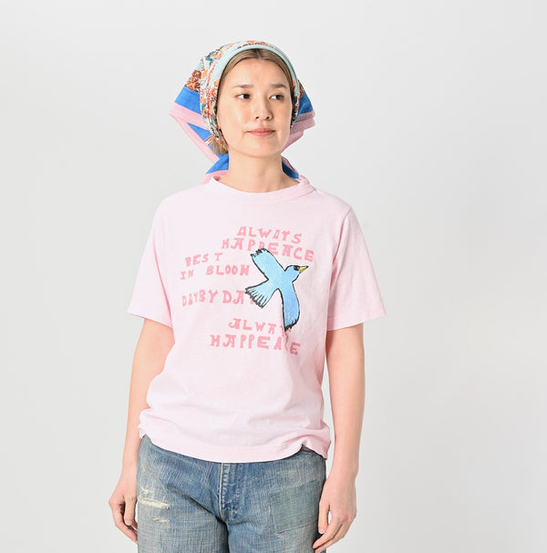 45R Blue Bird Letter 908 45 Star T-shirt