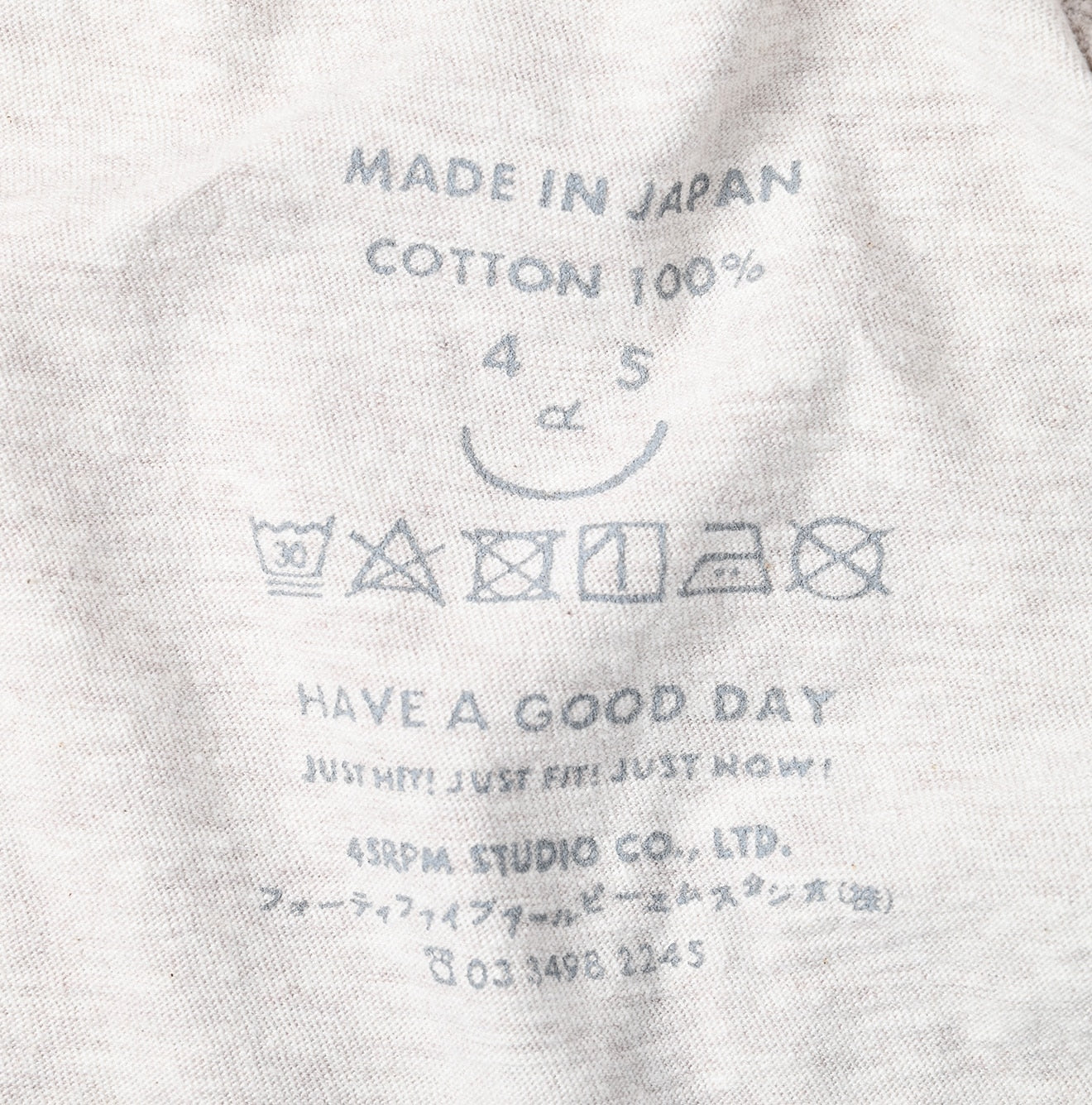 45R Blue Bird Letter 908 45 Star T-shirt (Top-dyed)