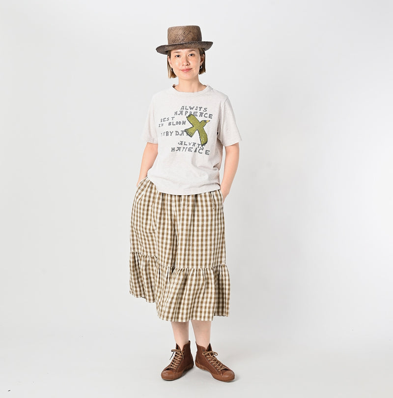 45R Blue Bird Letter 908 45 Star T-shirt (Top-dyed) - Image 6