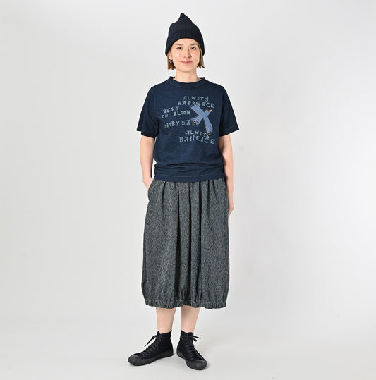 45R Indigo Blue Bird Letter 908 45 Star T-shirt