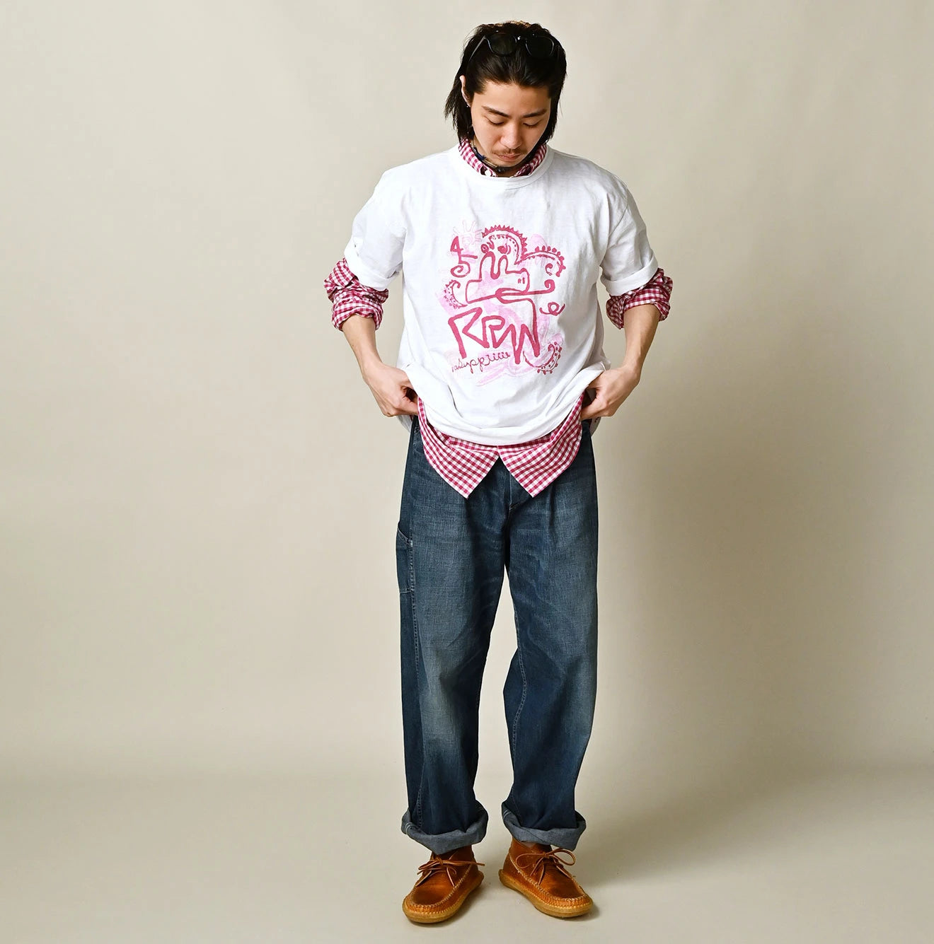 45R Nasuppiie 908 Ocean T-shirt - Image 3