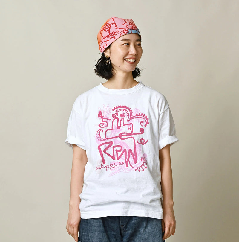 45R Nasuppiie 908 Ocean T-shirt - Image 4