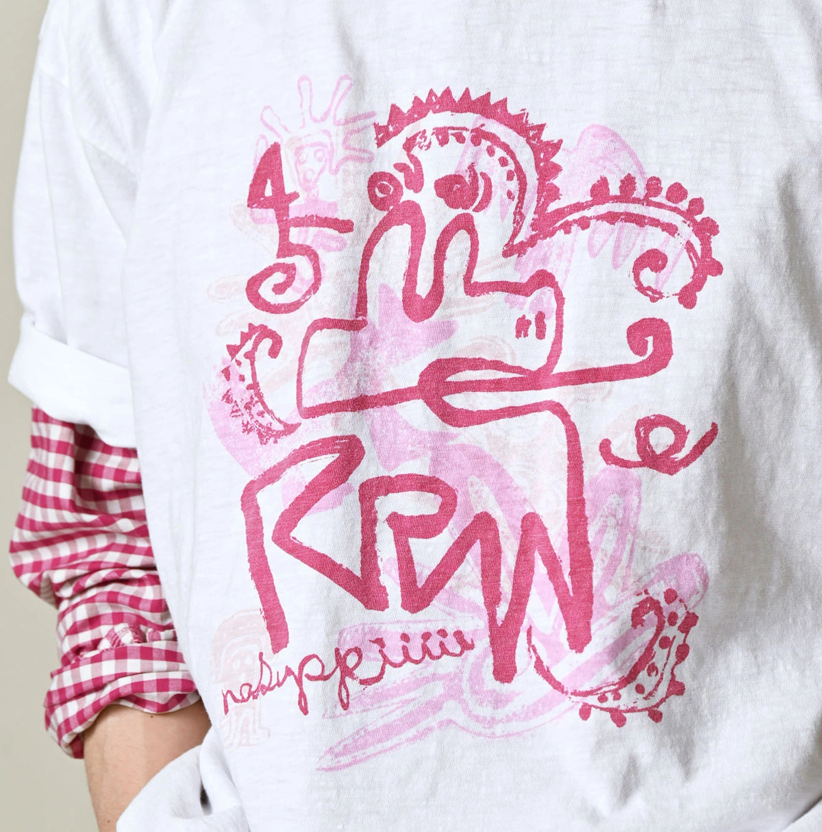 45R Nasuppiie 908 Ocean T-shirt