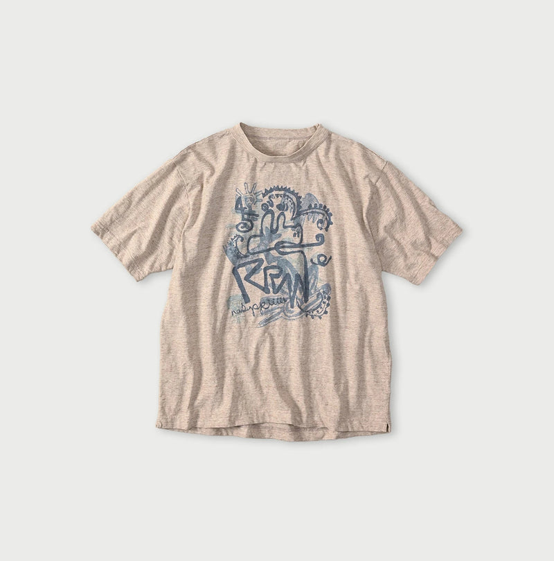 45R Nasuppiie 908 Ocean T-shirt (Top-Dyed) - Image 1