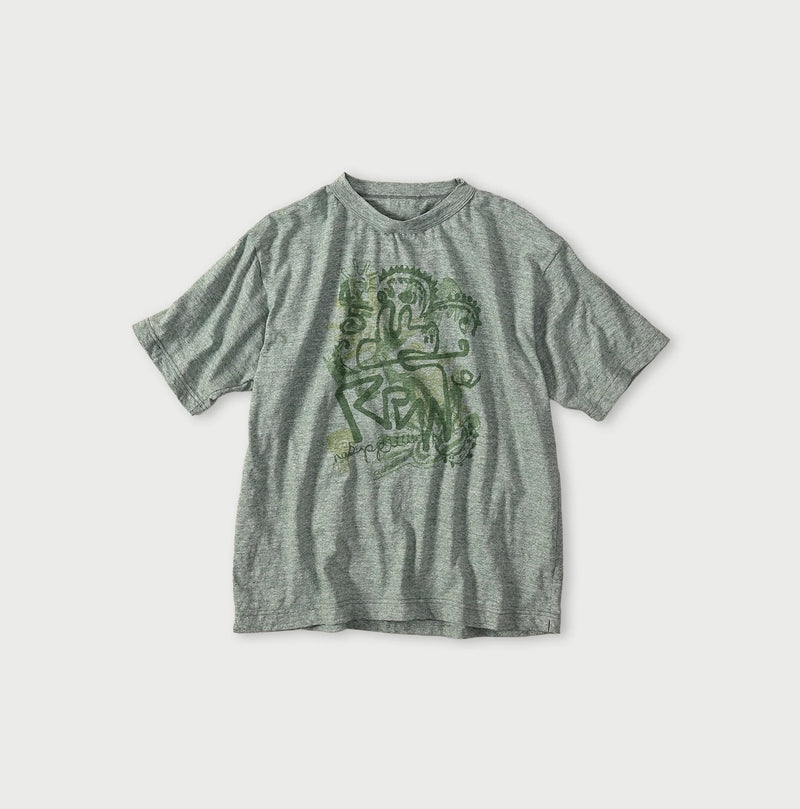45R Nasuppiie 908 Ocean T-shirt (Top-Dyed) - Image 2