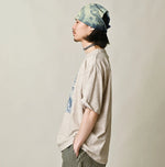 45R Nasuppiie 908 Ocean T-shirt (Top-Dyed)