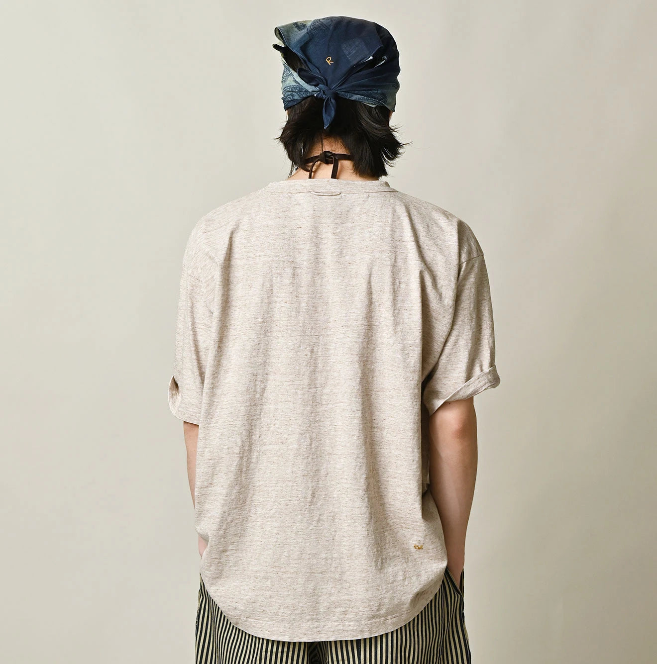 45R Nasuppiie 908 Ocean T-shirt (Top-Dyed) - Image 10