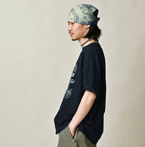 45R Indigo Nasuppiie 908 Ocean T-shirt