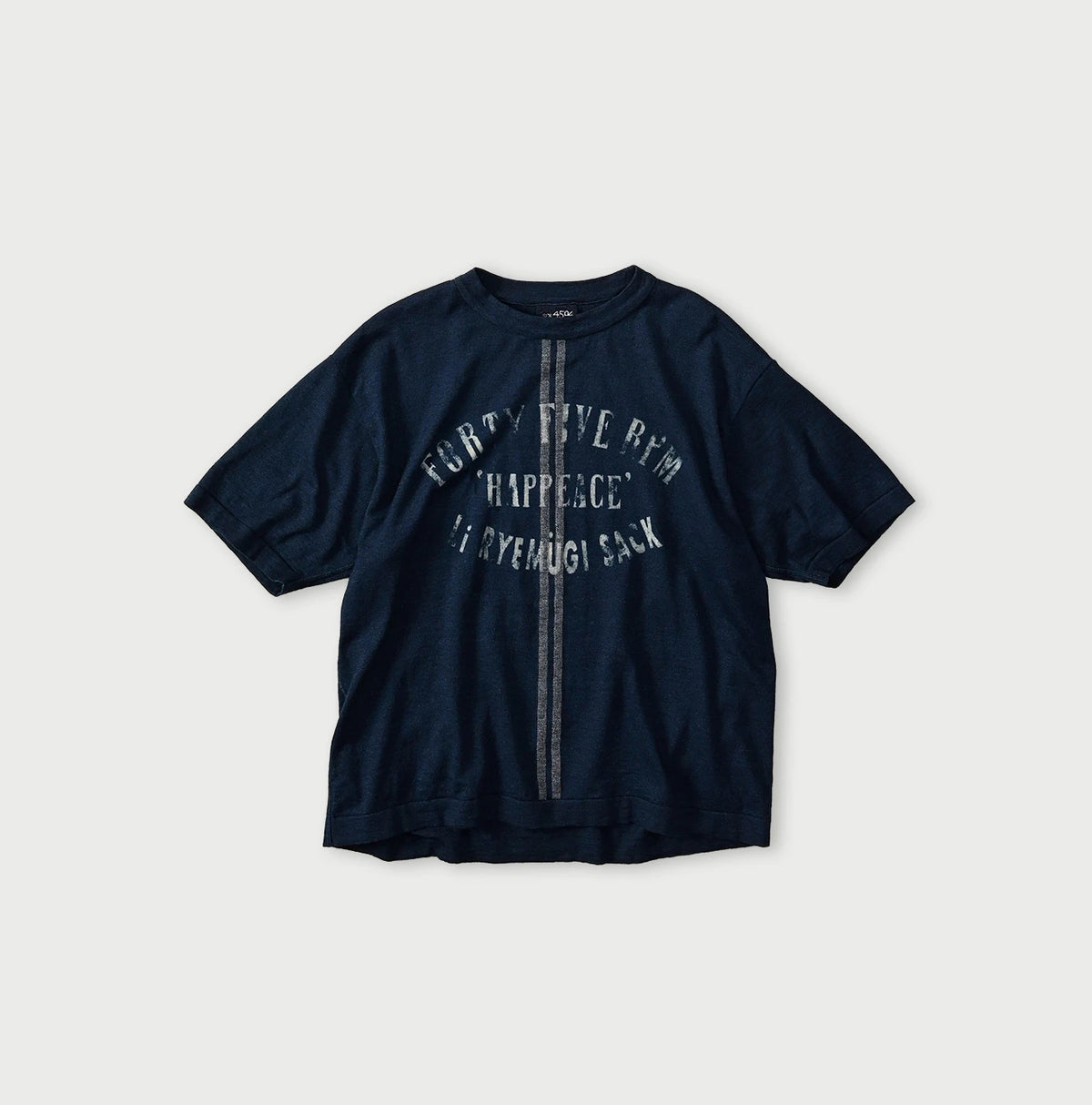 45R Indigo Sack Logo 908 T-shirt