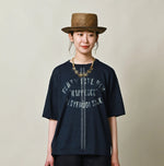 45R Indigo Sack Logo 908 T-shirt