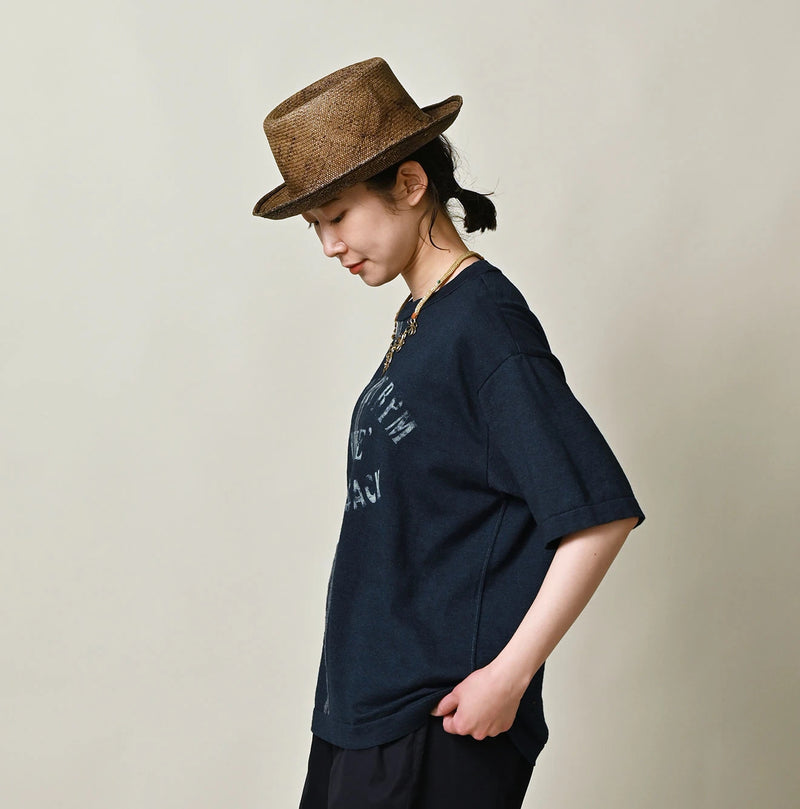 45R Indigo Sack Logo 908 T-shirt - Image 5