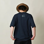 45R Indigo Sack Logo 908 T-shirt